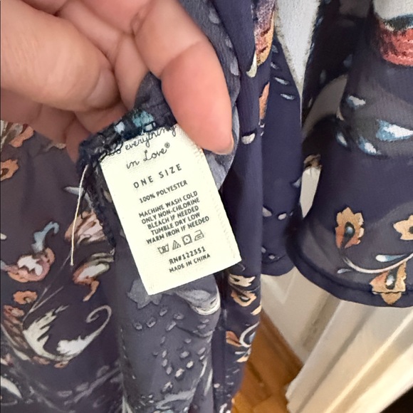 Do Everything in Love Kimono One Size - Picture 7 of 7